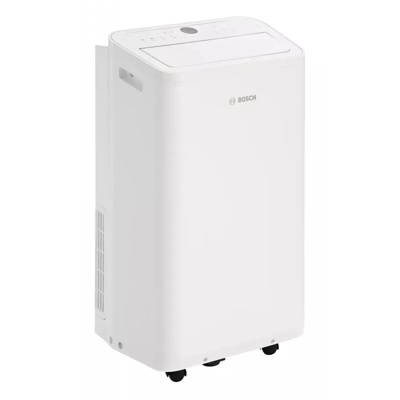 Przenośny klimatyzator Bosch Cool 2000 — biały, klasa A, 1 kWh/h, R290, do 88 m³