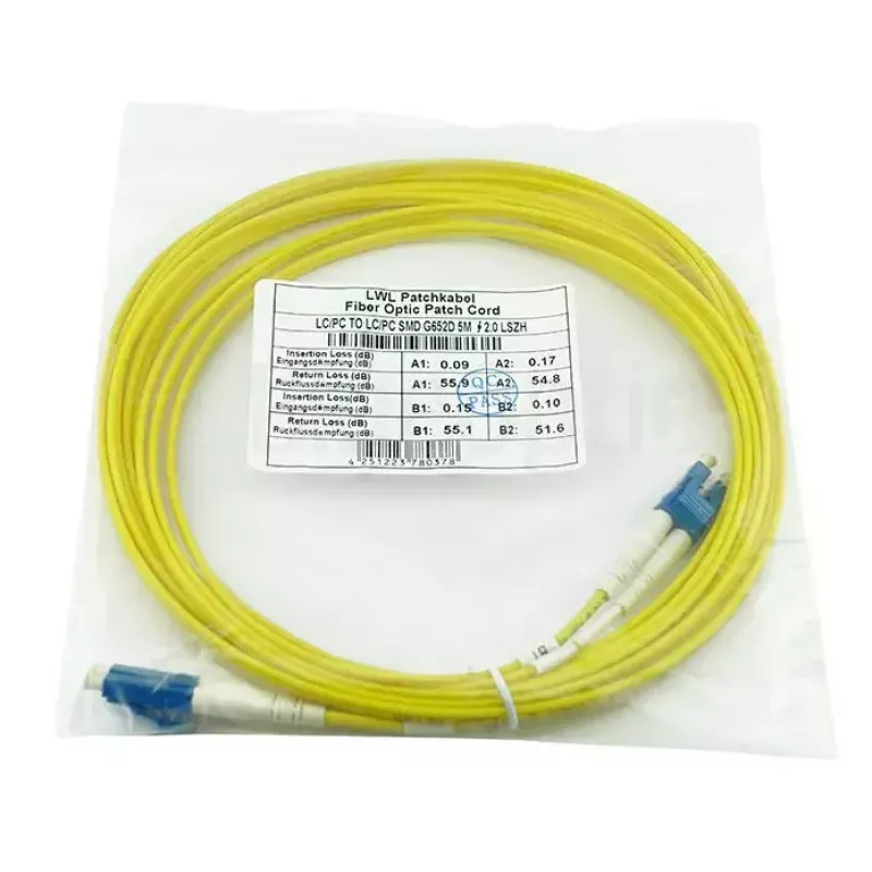 BlueOptics CAB-SMF-LC-LC-50-BO InfiniBand kabel światłowodowy 50 m 2x LC