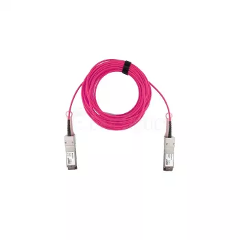Kabel AOC BlueOptics InfiniBand/światłowodowy QSFP56–QSFP56 7 m (różowy)