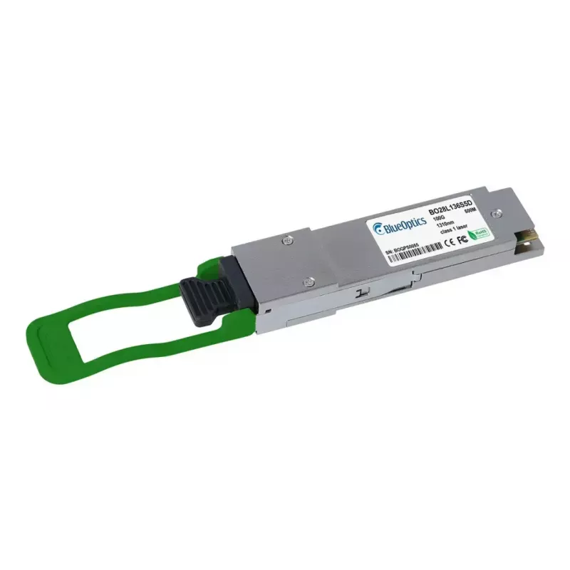 transceiver BlueOptics QSFP28 S3N88A-BO — 100GBASE-DR, LC-Duplex, Singlemode 1310nm, PAM4, 500m, DDM/DOM