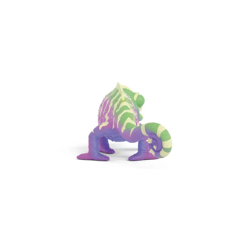 schleich Kameleon Caspar w tęczowych kolorach, 3 lata, Wielokolorowy, Plastik