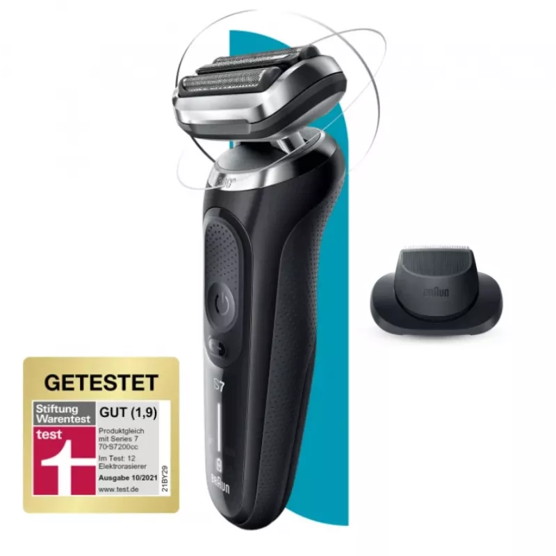 Braun Series 7 71-N1200s Golarka foliowa Trymer Stal nierdzewna