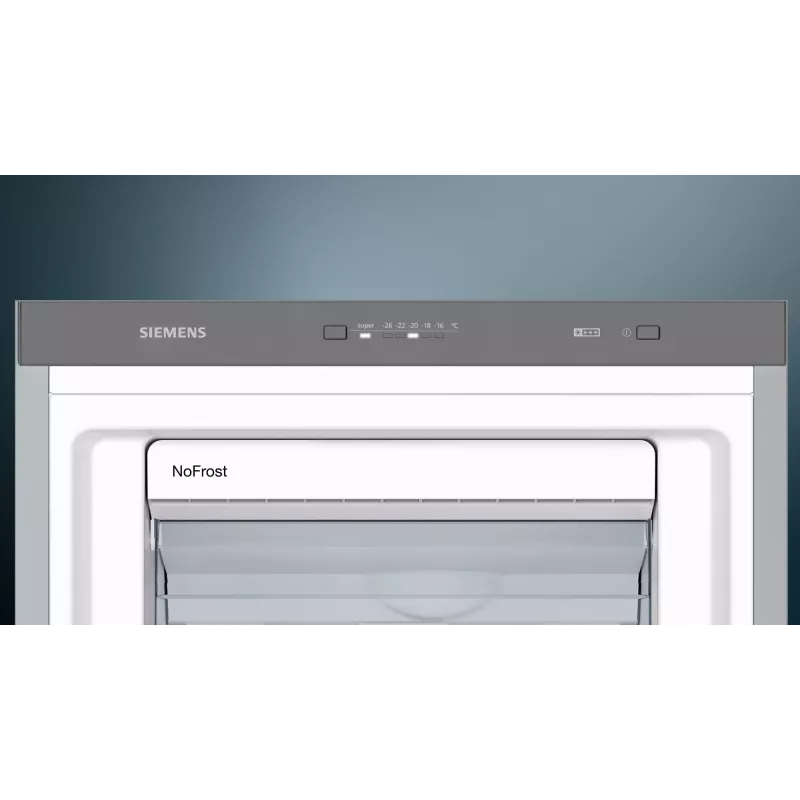 Siemens iQ300 GS36NVIEP zamrażarka Zamrażarka wolnostojąca 242 L Stal nierdzewna