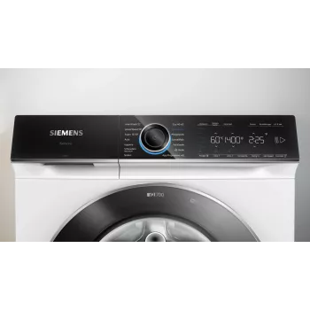 Pralka Siemens iQ700 WG44B2A40, ładowana od przodu, 9 kg, 1257 obr./min, biała