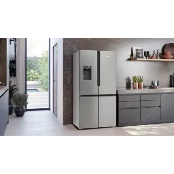 Lodówka side-by-side Siemens KF96DPPEA wolnostojąca 574 l stal nierdzewna