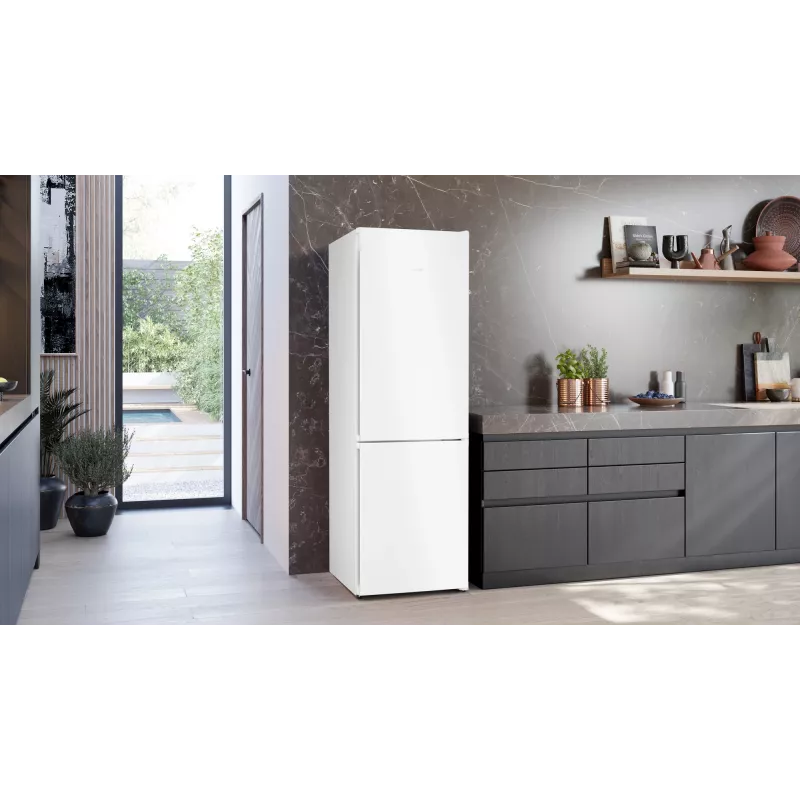 Siemens iQ300 KG36N2WCF lodówko-zamrażarka wolnostojąca 321 L biały