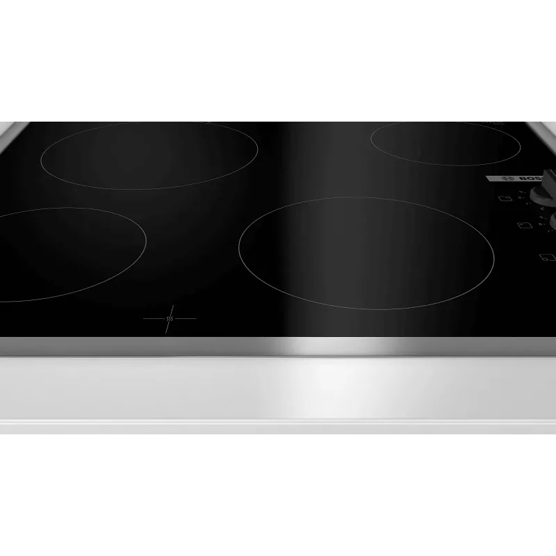 Płyta grzejna Bosch Serie 2 PKE645CA2E Czarny, Stal nierdzewna Do zabudowy 60 cm Ceramiczna 4 stref(y)