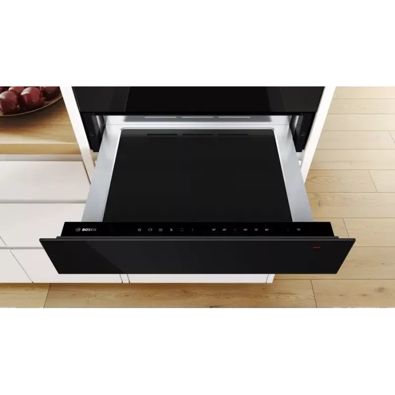 Bosch Serie 8 BIC7101B1 szuflada grzewcza 20 L 12 kompletów naczyń Czarny