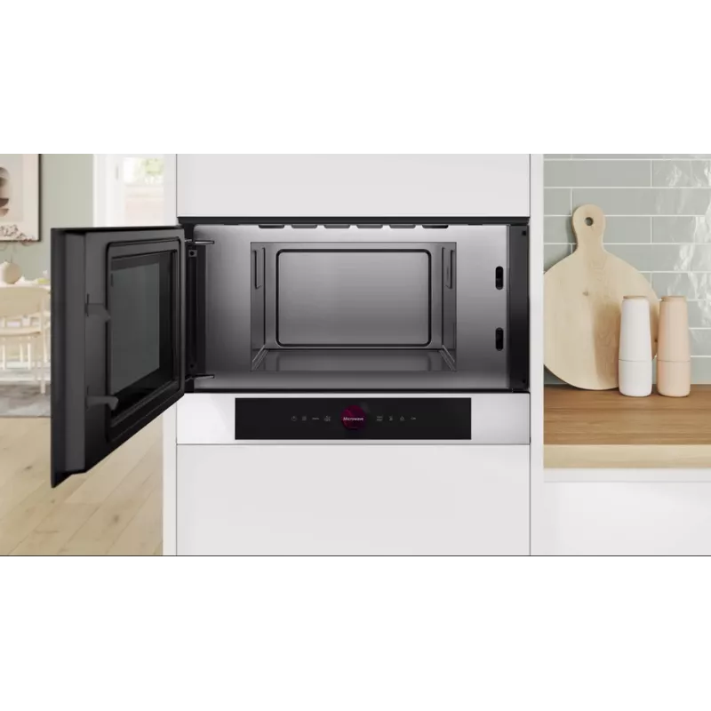 Bosch Serie 8 BFL7221W1 kuchenka mikrofalowa Biała Wolnostojąca kuchenka mikrofalowa Do zabudowy 21 L 900 W