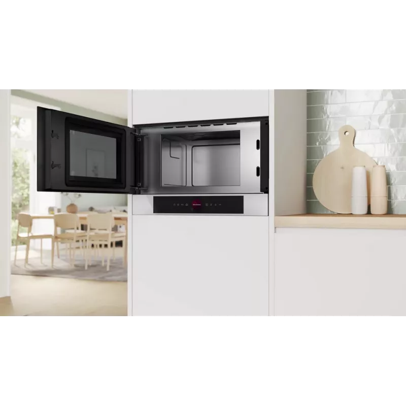 Bosch Serie 8 BFL7221W1 kuchenka mikrofalowa Biała Wolnostojąca kuchenka mikrofalowa Do zabudowy 21 L 900 W
