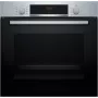 Piekarnik Bosch Serie 4 HBA514BS3 71 L 3400 W Czarny, Stal nierdzewna