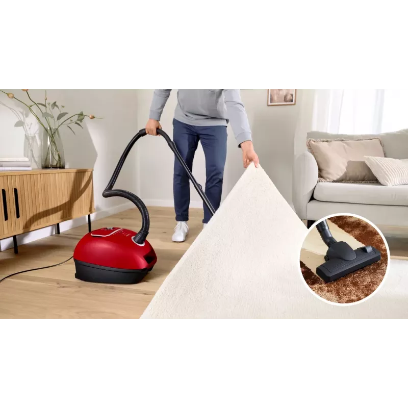 Odkurzacz Bosch BGB41PET1 4 L Cylindrowy Na sucho 700 W Worek na kurz