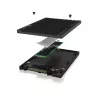 ICY BOX IB-M2U04 Obudowa SSD Czarny 2.5 cala