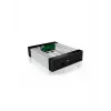 Obudowa HDD ICY BOX Carrier IB-129SSK-B Aluminium, Czarny 2,5/3,5 cala