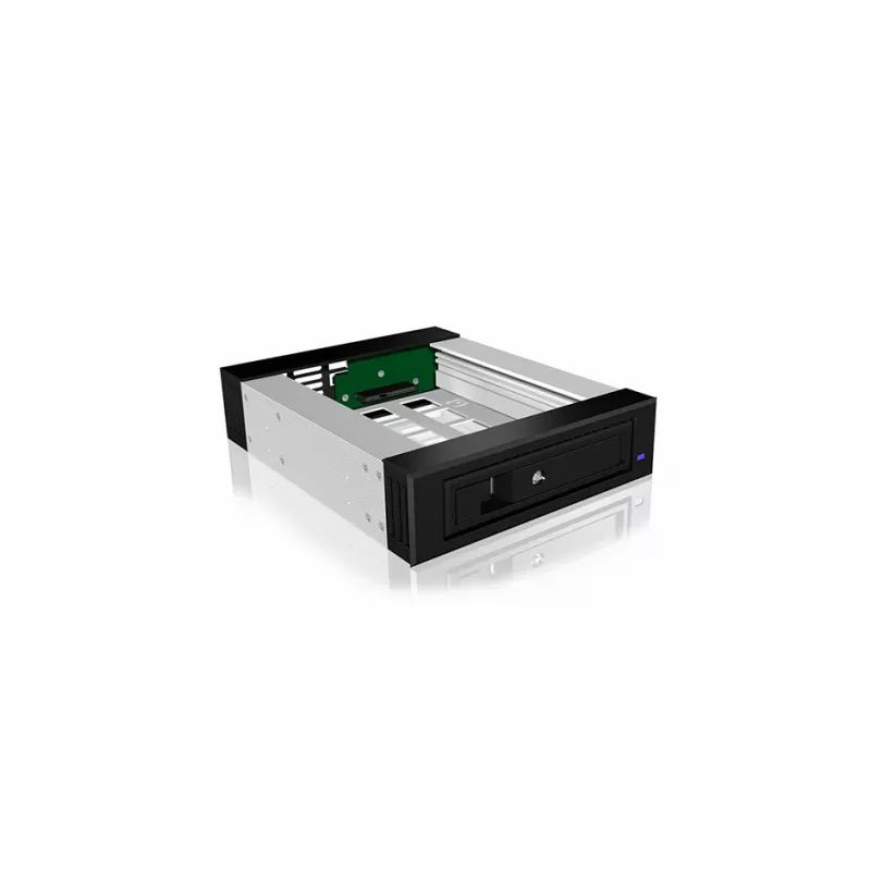 Obudowa HDD ICY BOX Carrier IB-129SSK-B Aluminium, Czarny 2,5/3,5 cala