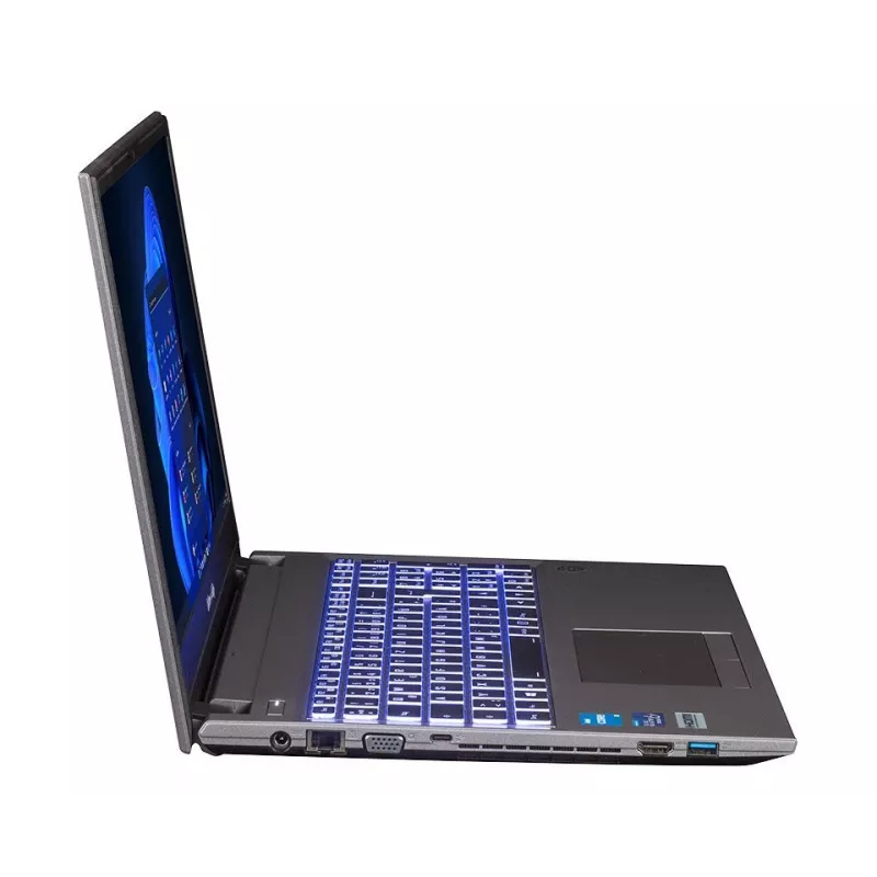 bluechip TRAVELline L15W17 Intel® Core™ i5-1335U Procesor / do 4,60 GHz, Windows 11 Pro, 15,6 cala matowy panel IPS, 1920 x 1080, 16 GB DDR4, 500 GB NVMe SSD, WLAN 802.11 ax, Bluetooth 5.3, Gigabit Ethernet, Karta graficzna Intel® Iris® Xe, DVD±RW, standard wojskowy MIL-STD 810G