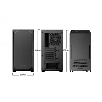 be quiet Pure Base 500 Window Czarny