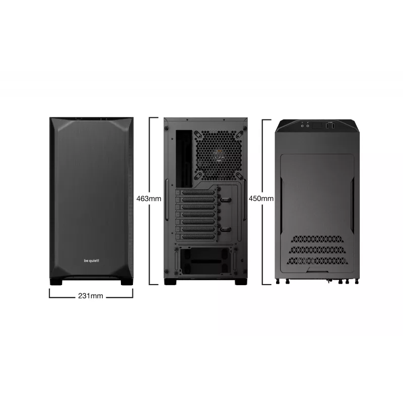 be quiet Pure Base 500 Window Czarny
