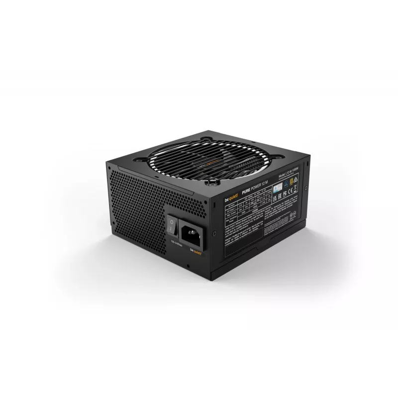 be quiet Pure Power 12 M zasilacz 1000 W 20+4 pin ATX ATX Czarny