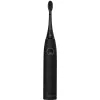 Elektryczna szczoteczka do zębów Happybrush ECO VIBE 3 zestaw startowy All Czarny + 4 końcówki wymienne