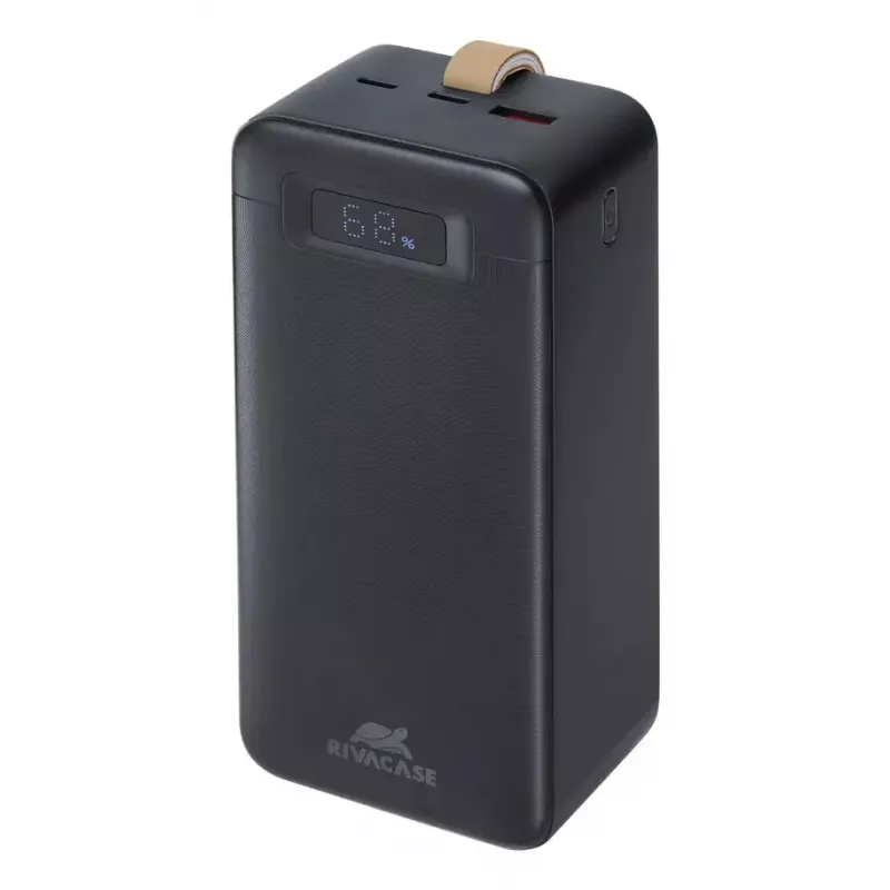 Powerbank Rivacase VA1084 litowo-polimerowy 40000 mAh, Quick Charge 3.0, 2× USB-C + 1× USB-A, czarny