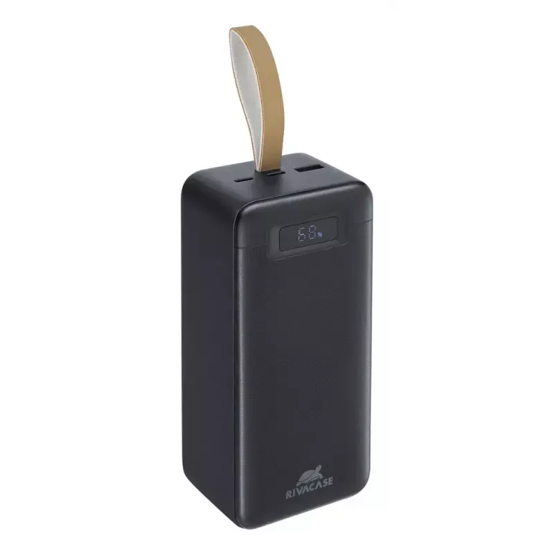 Powerbank Rivacase VA1084 litowo-polimerowy 40000 mAh, Quick Charge 3.0, 2× USB-C + 1× USB-A, czarny