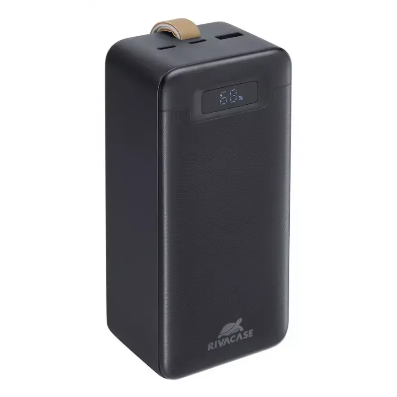 Powerbank Rivacase VA1084 litowo-polimerowy 40000 mAh, Quick Charge 3.0, 2× USB-C + 1× USB-A, czarny