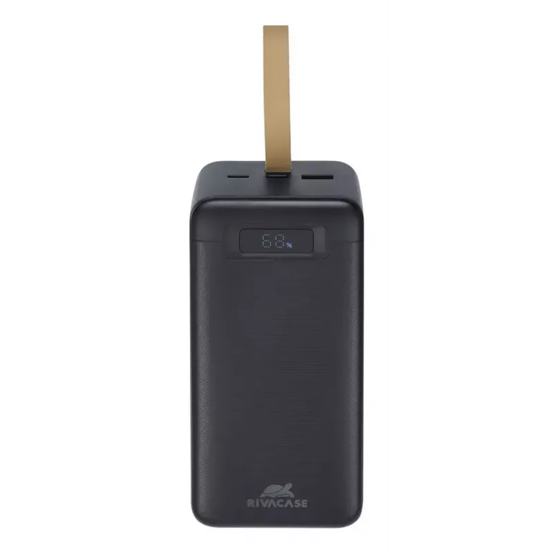 Powerbank Rivacase VA1084 litowo-polimerowy 40000 mAh, Quick Charge 3.0, 2× USB-C + 1× USB-A, czarny