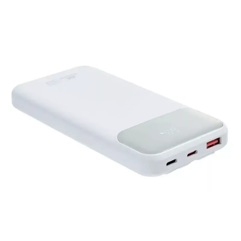 Przenośny powerbank Rivacase VA2211WH — 10000 mAh, PD 3.0, QC 3.0, 1x USB-A + 2x USB-C, 22.5 W wyjście