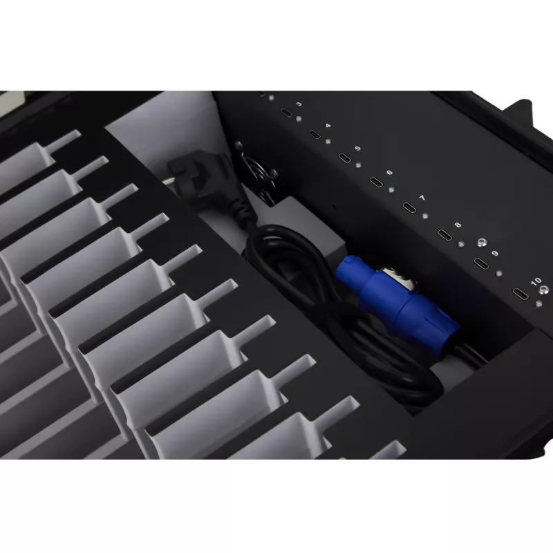 DEQSTER 10-744120 ładowarka do urządzeń mobilnych Tablet Czarny AC Szybkie ładowanie Wewnętrzna, Zewnętrzna