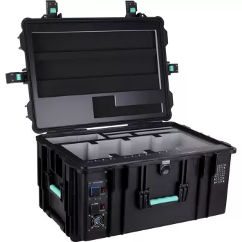 DEQSTER 10-744118 ładowarka do urządzeń mobilnych Tablet Czarny, Turkusowy AC Wewnętrzna, Zewnętrzna
