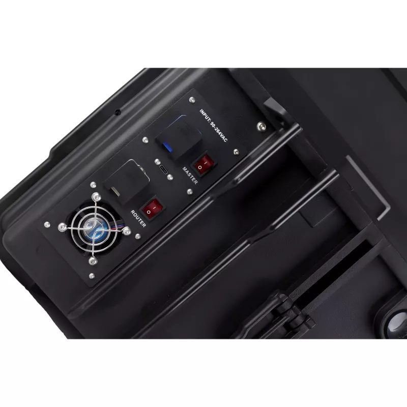 DEQSTER 10-744118 ładowarka do urządzeń mobilnych Tablet Czarny, Turkusowy AC Wewnętrzna, Zewnętrzna