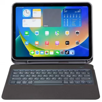 DEQSTER cienki klawiatura 2 10,9 cala (10. gen.) QWERTZ niemiecki