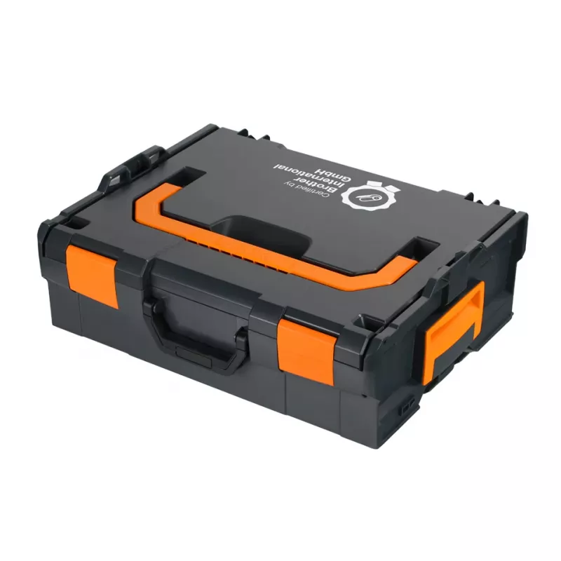 Brother ZPTOUCHLBOXXKOMPL etui na sprzęt Twarde etui Czarny, Pomarańczowy