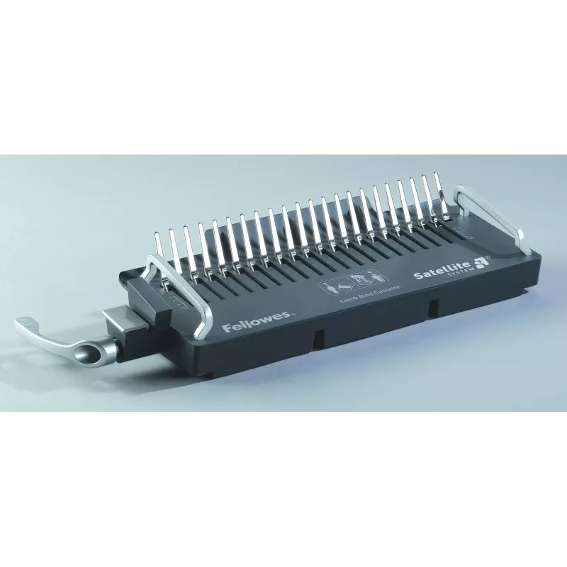 Fellowes Galaxy E Comb bindownica grzebieniowa 500 arkuszy Czarny, Srebrny