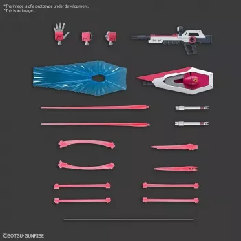 Zestaw modelowy z plastiku Bandai HGCE 1/144 Infinite Justice Gundam Type II — skala 1/144