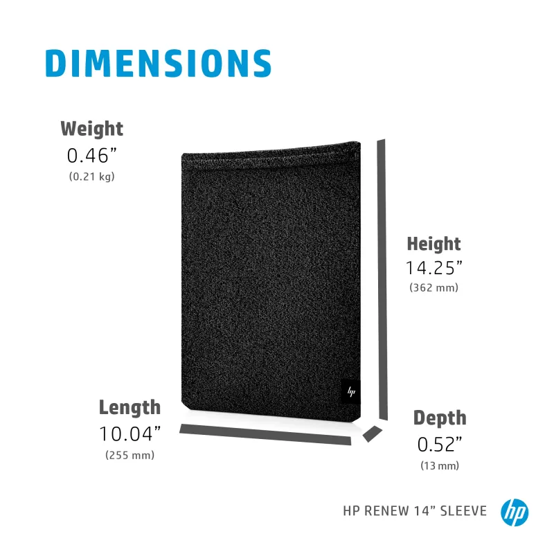 Pokrowiec na laptopa HP Renew 14, etui, 35,6 cm (14 cali), 210 g