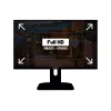 JAPANNEXT JN-I238FHD200F monitor komputerowy 60,5 cm (23,8 cala) 1920 x 1080 pikseli Full HD LCD Czarny