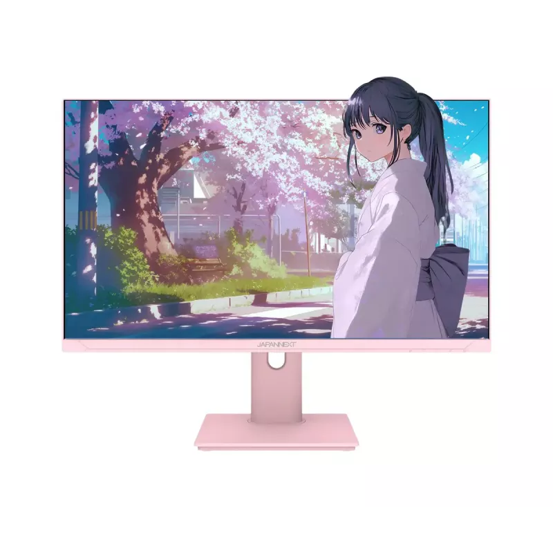 Monitor komputerowy JAPANNEXT JN-I238FHD120F-HSP-PK 60,5 cm (23,8 cala) 1920 x 1080 pikseli Full HD LCD Różowy