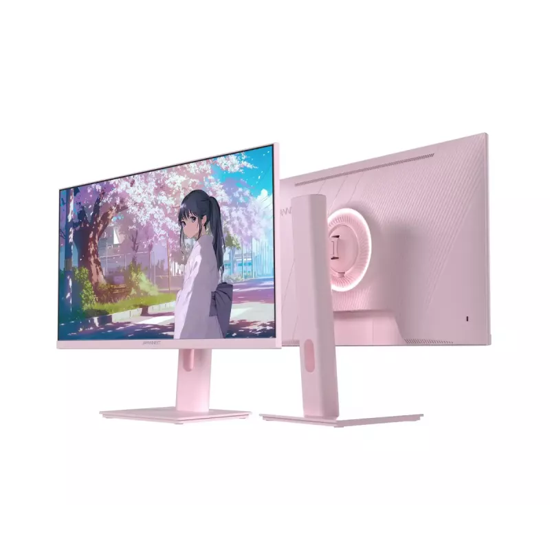 Monitor komputerowy JAPANNEXT JN-I238FHD120F-HSP-PK 60,5 cm (23,8 cala) 1920 x 1080 pikseli Full HD LCD Różowy