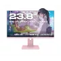 Monitor komputerowy JAPANNEXT JN-I238FHD120F-HSP-PK 60,5 cm (23,8 cala) 1920 x 1080 pikseli Full HD LCD Różowy