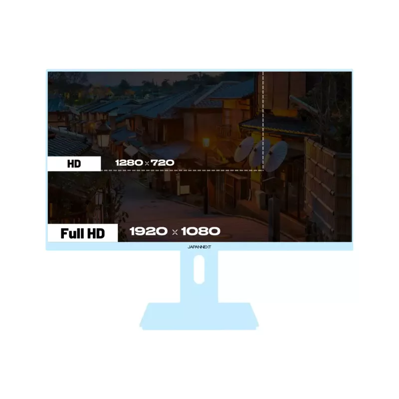JAPANNEXT JN-I238FHD120F-HSP-BB monitor komputerowy 60,5 cm (23,8 cala) 1920 x 1080 pikseli Full HD LCD niebieski
