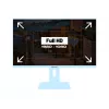 JAPANNEXT JN-I238FHD120F-HSP-BB monitor komputerowy 60,5 cm (23,8 cala) 1920 x 1080 pikseli Full HD LCD niebieski