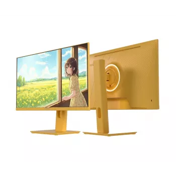 JAPANNEXT JN-I238FHD120F-HSP-YE monitor komputerowy 60,5 cm (23,8 cala) 1920 x 1080 pikseli Full HD LCD Żółty