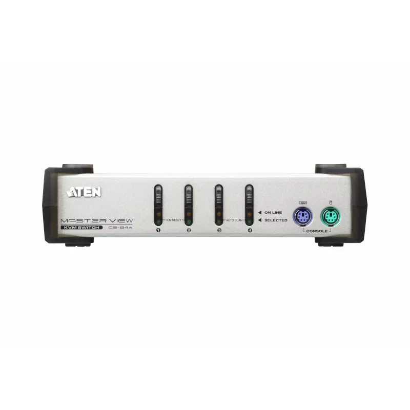 ATEN CS84A KVM switch srebrny