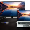 ATEN Adapter USB-C do VGA, USB Type-C, VGA (D-Sub), Męski, Żeński, Prosty, Prosty