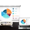 ATEN Adapter USB-C do VGA, USB Type-C, VGA (D-Sub), Męski, Żeński, Prosty, Prosty