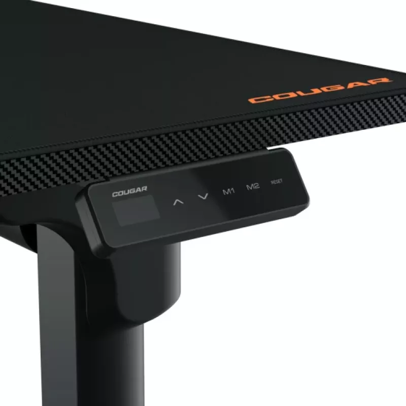 Gaming Desk COUGAR E-GRAV 160 Czarny Rectangular Carbon Fibre 160x75 cm