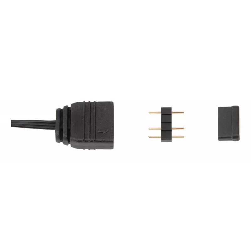 Kabel Silverstone CPL03 0.3 m 4 x 4-pin PWM 4-pin PWM