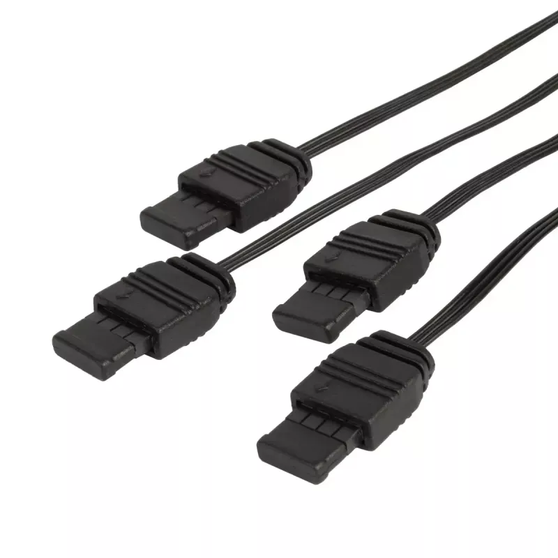 Kabel Silverstone CPL03 0.3 m 4 x 4-pin PWM 4-pin PWM